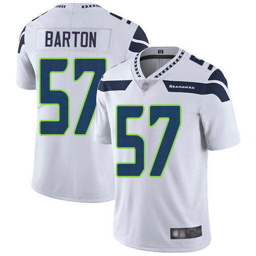 Seattle Seahawks Limited White Men Cody Barton Road Jersey NFL Football #57 Vapor Untouchable->women nfl jersey->Women Jersey